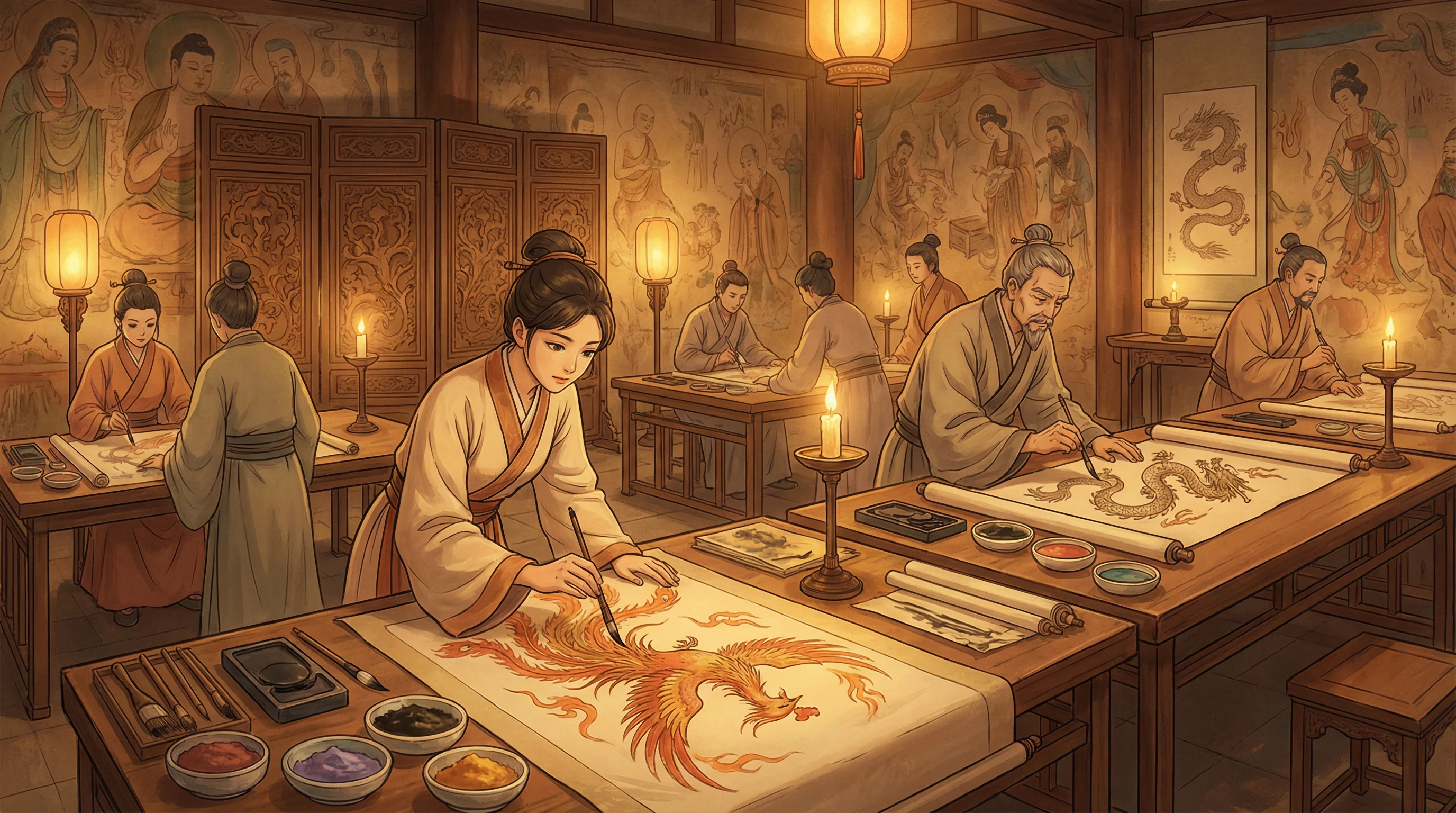 画师入驻 - 桃花视频在线观看高清播放 国风动漫画师